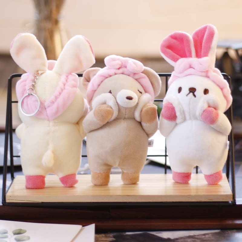 Amazon.co.jp: Yyiingkku キーリング ぬいぐるみ ミニうさぎ 豚